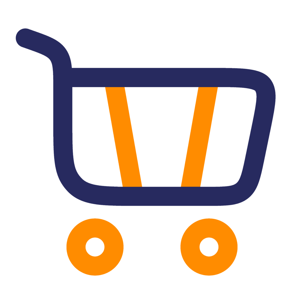 Icon of a shopping trolley